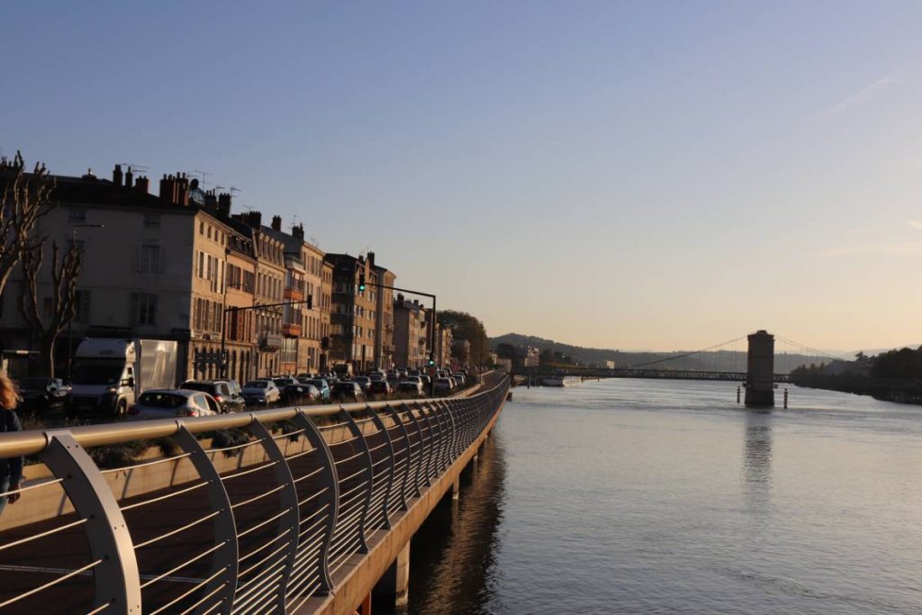 photographie d'un paysage de la rhone