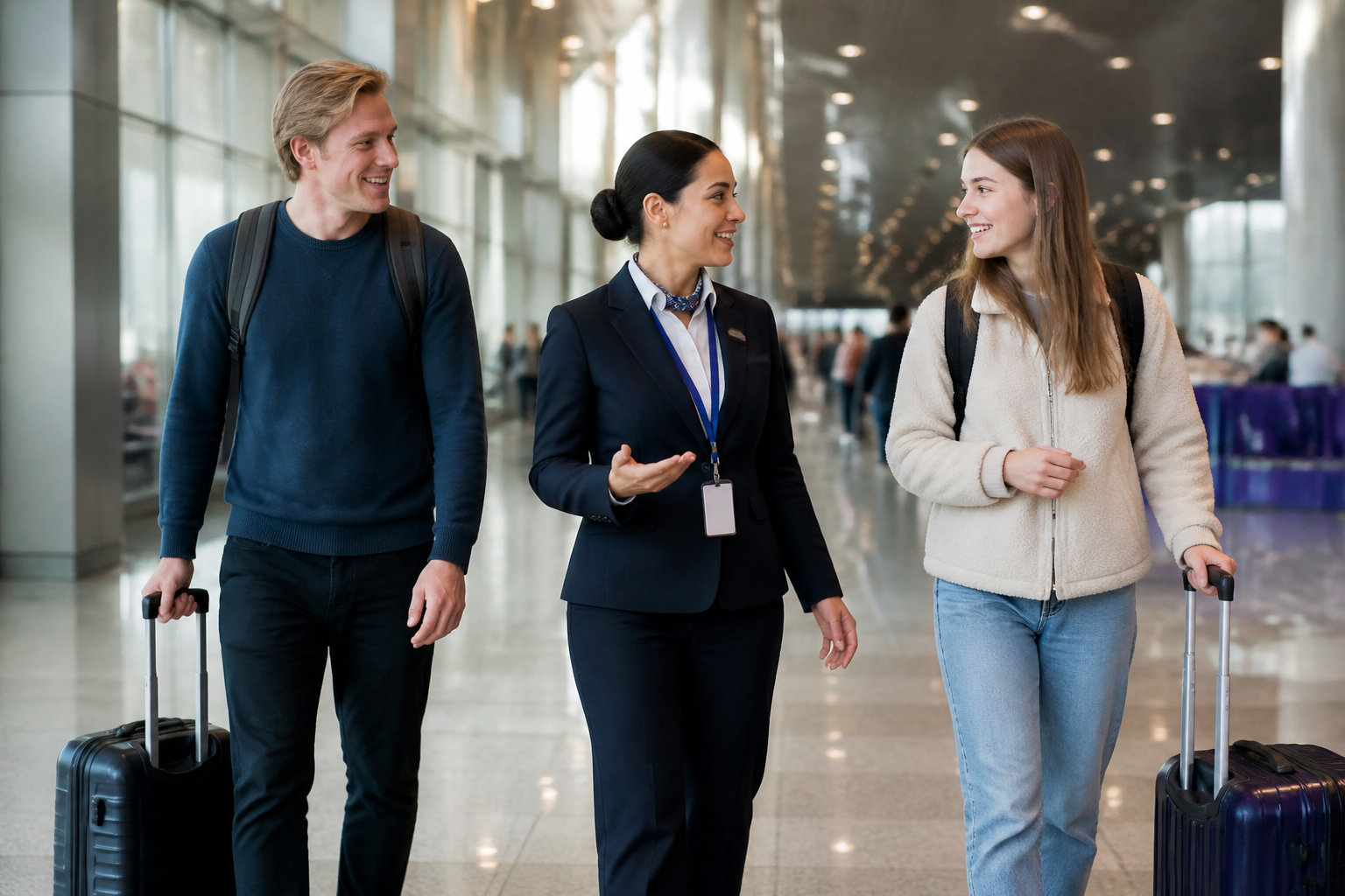 Efficacité du service client et assistance aux passagers