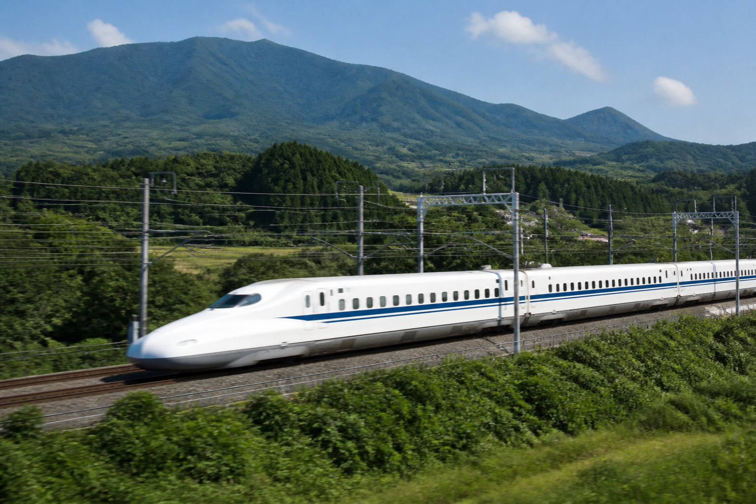 Transports intérieurs : Shinkansen, pass et location