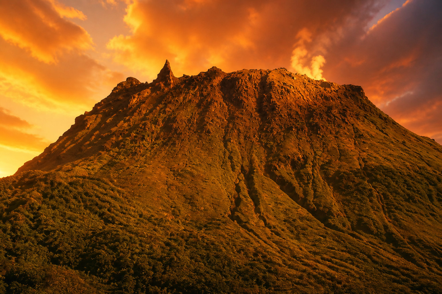 Aventure en Basse-Terre : l'ascension de la Soufrière et la forêt tropicale