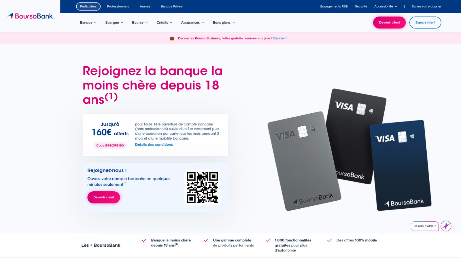 BoursoBank Ultim : la gratuité totale sans conditions de revenus