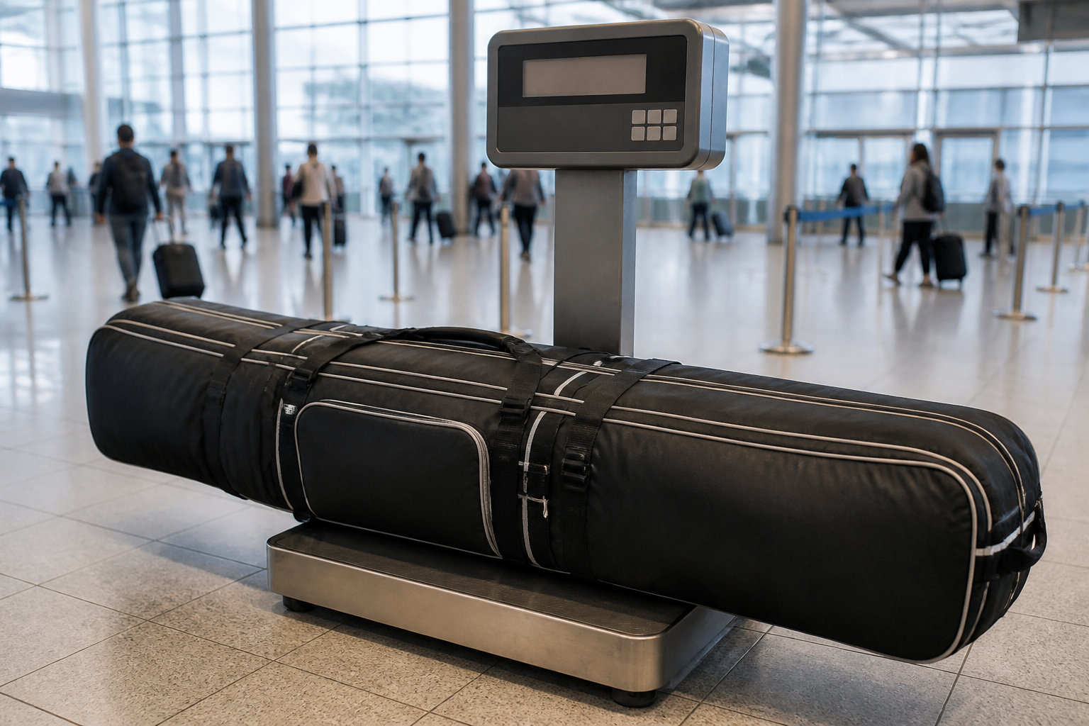 Le transport équipement de sport avion 2026 : règles de franchise