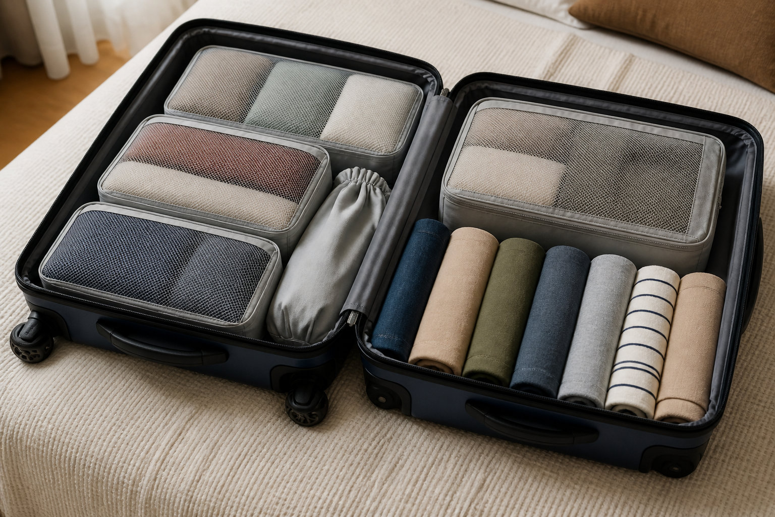 Astuces pour maximiser et entretenir votre bagage rigide