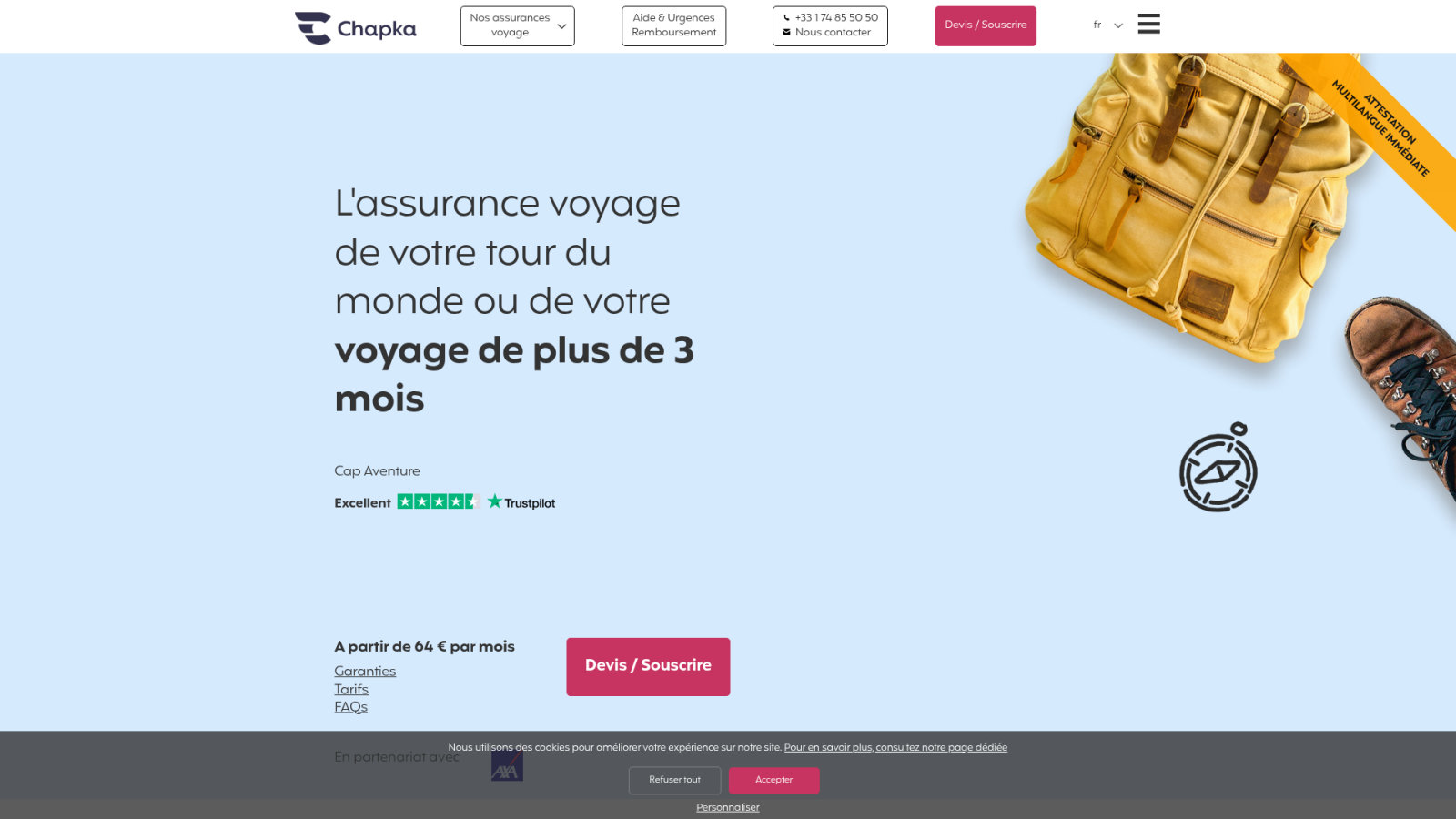 Chapka Cap Aventure : la référence pour les périples de 24 mois