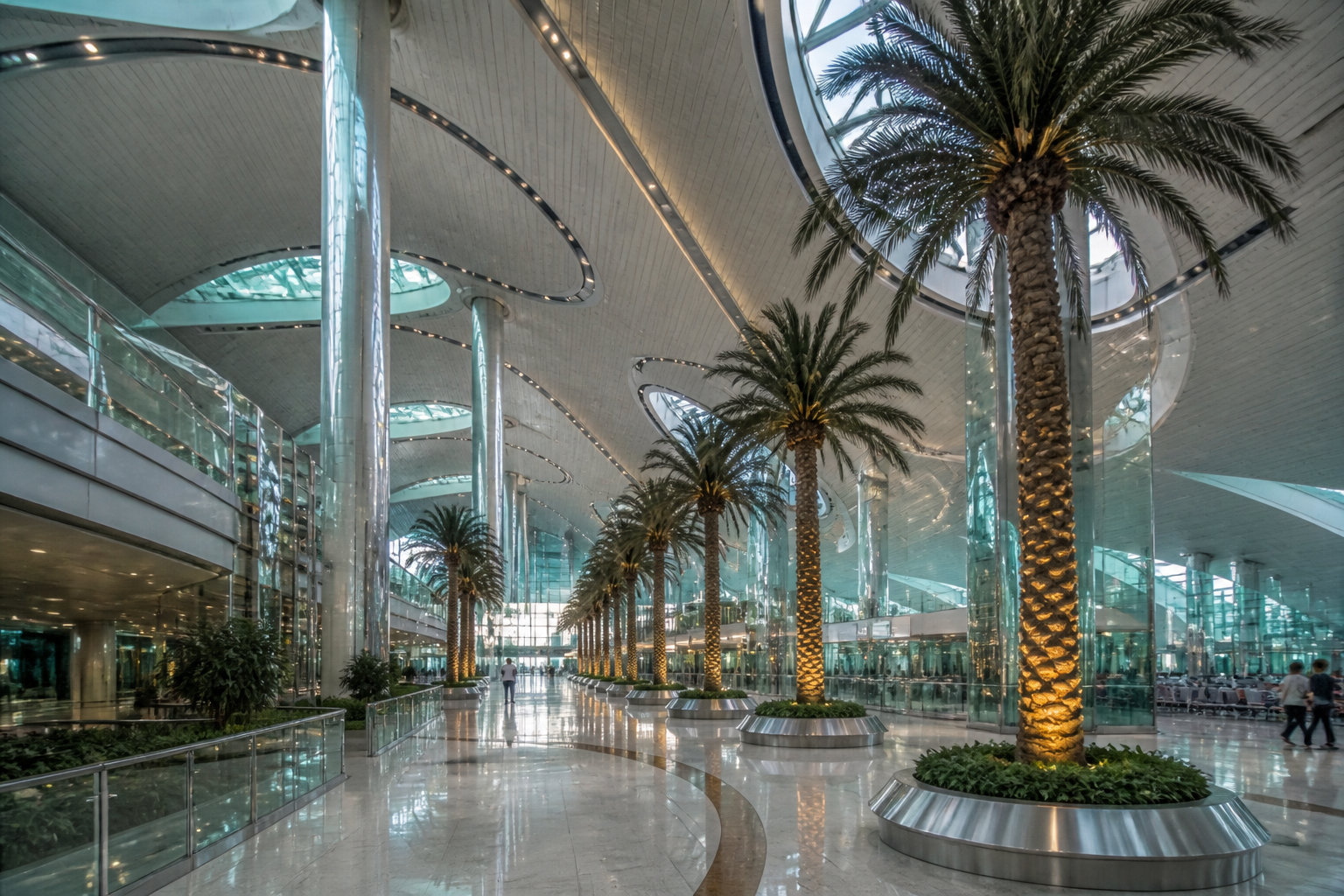 Services au sol et fluidité des hubs à Paris et Dubaï