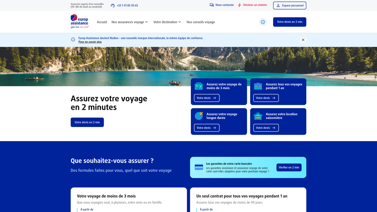 Quel est le meilleur comparateur d'assurance voyage en 2026 ? 38 Europ Assistance : 60 ans d'expérience au service des voyageurs modernes