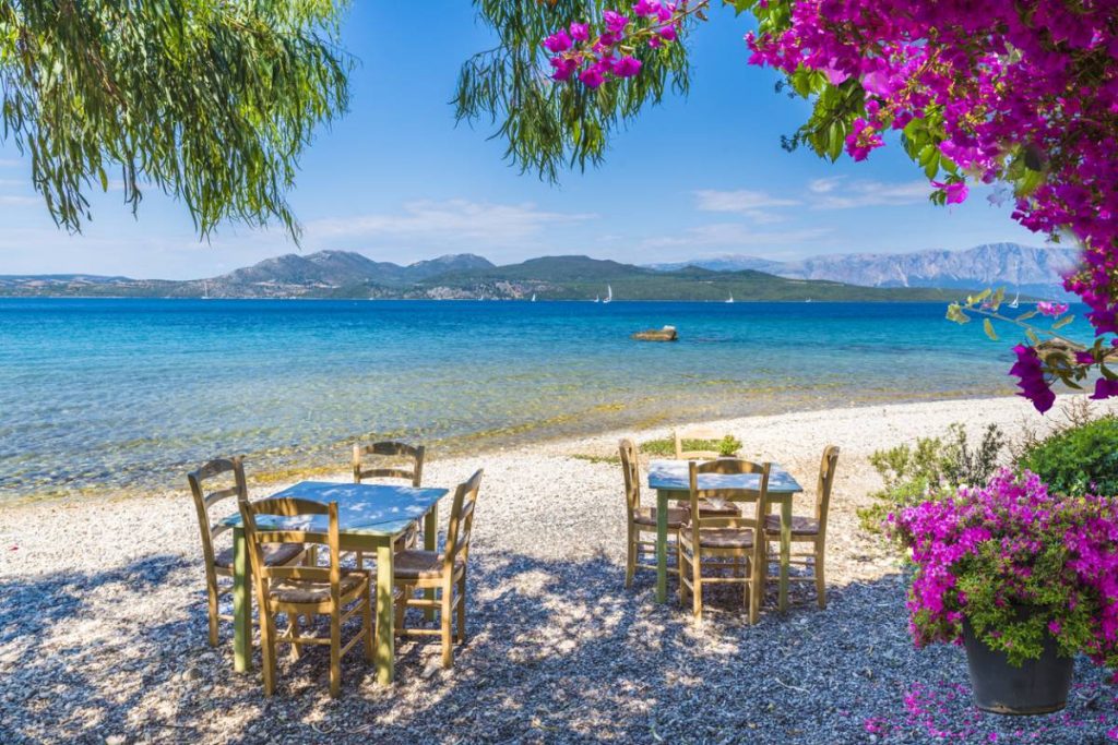paysage de mykonos athenes vacance
