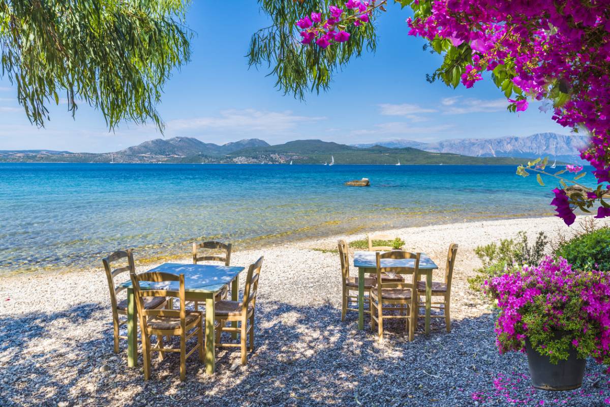 paysage de mykonos athenes vacance