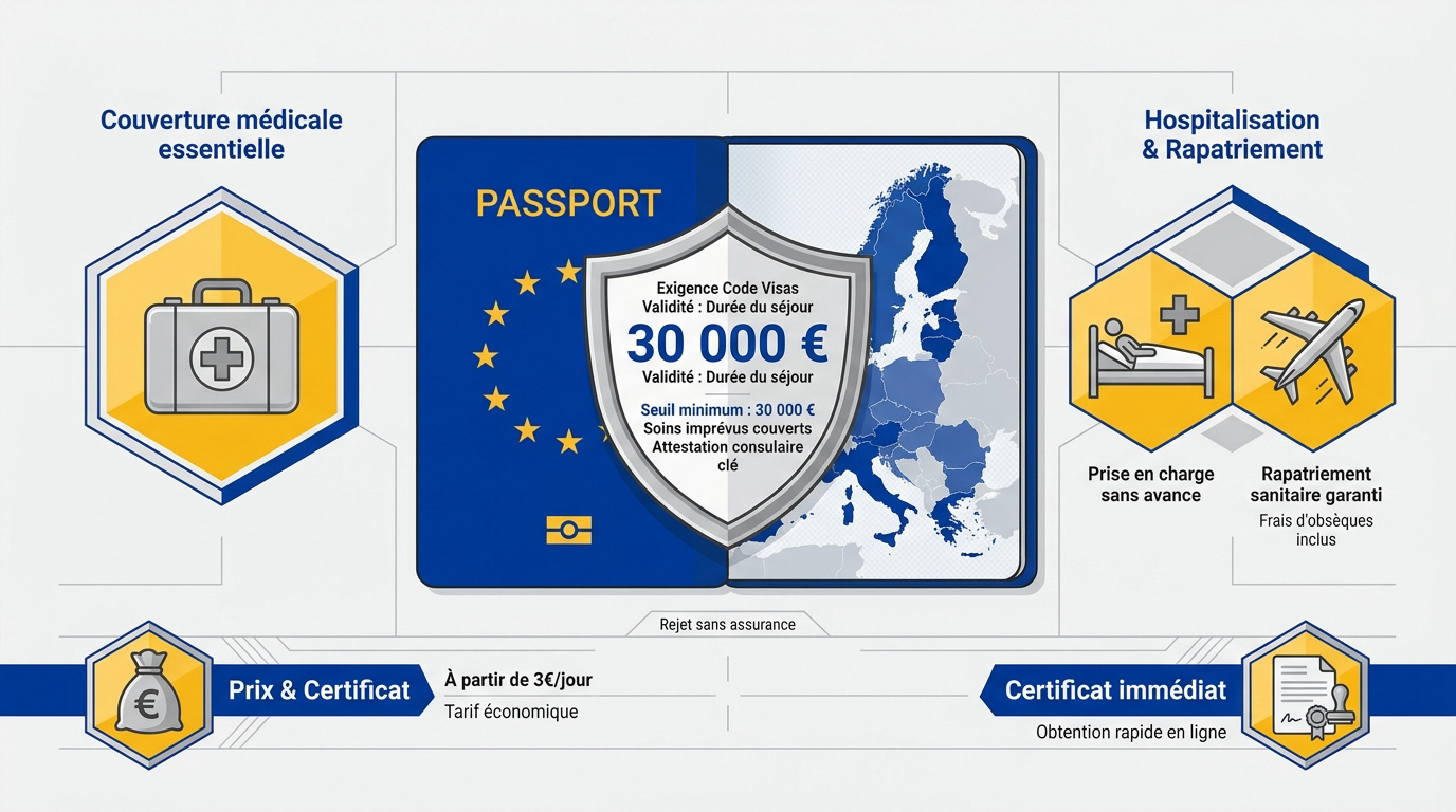 Quel est le prix d'une assurance voyage pour un visa Schengen ? 11 Tableau récapitulatif des garanties et tarifs de l'assurance visa Schengen