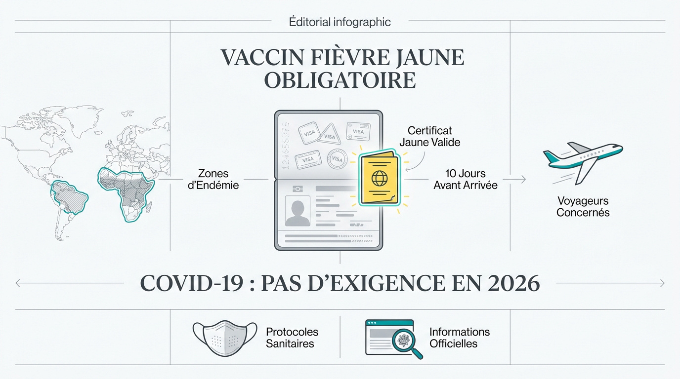 Certificat international de vaccination contre la fièvre jaune pour le voyage à Maurice