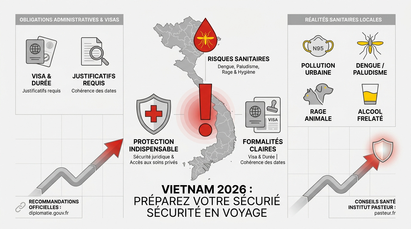 Conseils de sécurité et assurance voyage pour le Vietnam en 2026